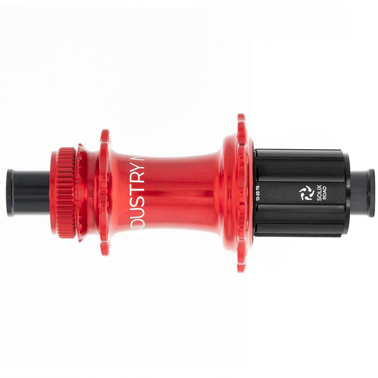 Industry Nine Solix G Classic Rear HG11, Disc Hub, Rear, 28H, 12mm TA, 142mm, Shimano HG 11, Red