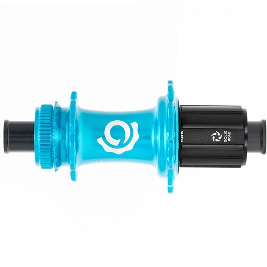 Industry Nine Solix G Classic Rear HG11, Disc Hub, Rear, 28H, 12mm TA, 142mm, Shimano HG 11, Turquoise