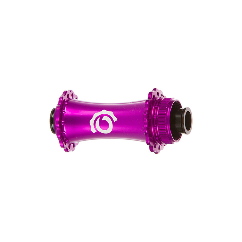 Load image into Gallery viewer, Industry Nine Solix M Classic Front, Disc Hub, Front, 24H, 15mm TA, 110mm Boost, Purple
