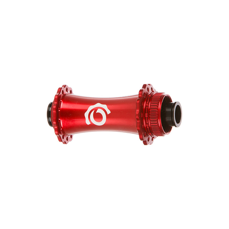 Load image into Gallery viewer, Industry Nine Solix M Classic Front, Disc Hub, Front, 28H, 15mm TA, 110mm Boost, Red
