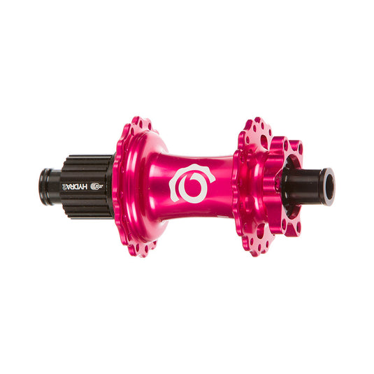 Industry Nine Hydra 2 Boost MicroSpline, Disc Hub, Rear, 32H, 12mm TA, 148mm, Shimano Micro Spline, Pink