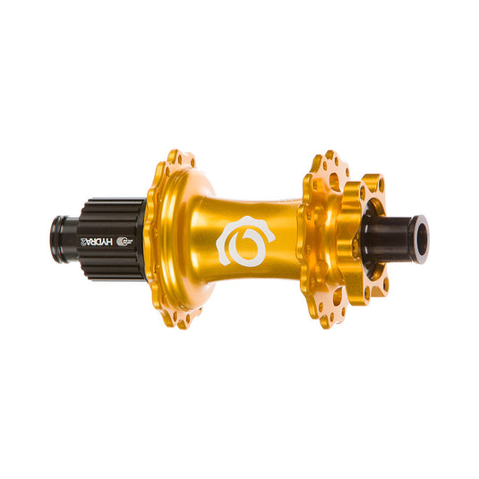 Industry Nine Hydra 2 Boost MicroSpline, Disc Hub, Rear, 28H, 12mm TA, 148mm, Shimano Micro Spline, Gold