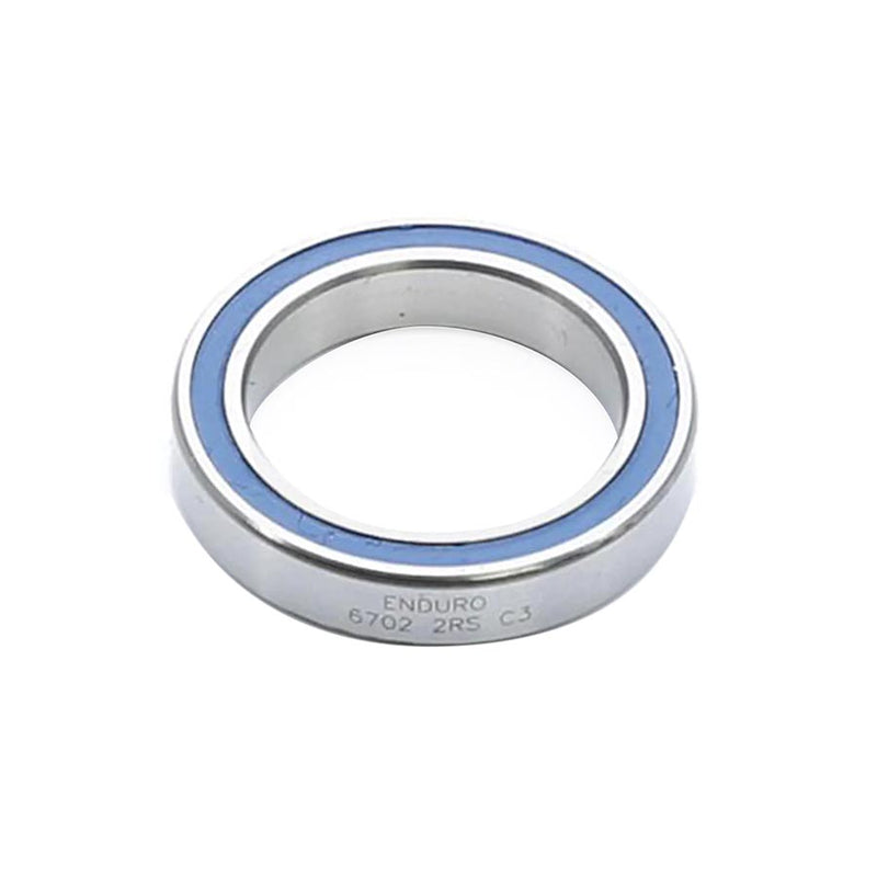 Load image into Gallery viewer, Enduro ABEC3 Sealed Cartridge Bearing, 6702, 15x21x4mm, Steel
