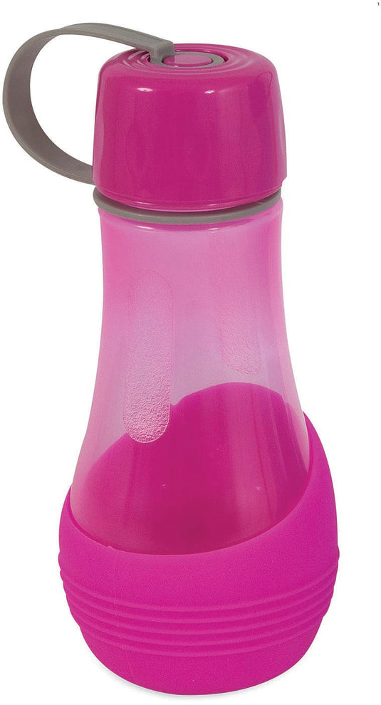 Petmate Replendish Travel Bottle - 28oz Pink Dog Bowl for Hydration on the Go