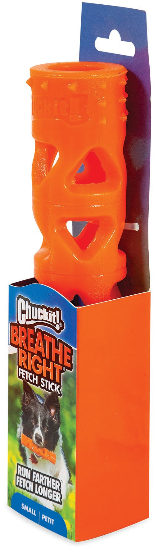 Chuckit! Breathe Right Stick Small Dog Toy - Enhance Playtime and Improve Breathing