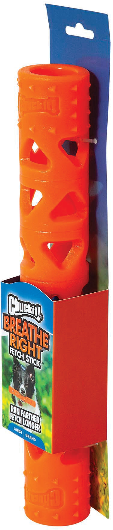 Chuckit! Breathe Right Stick Small Dog Toy - Enhance Playtime and Improve Breathing