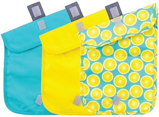 Chicobag Snack Time Poly Lemon Sacks - Reusable Snack Bags for Eco-Friendly Snacking