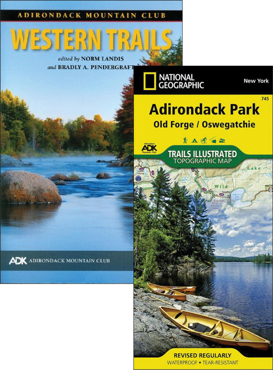 Falcon Mid-Atlantic Hiking and Backpacking Guide: Adirondacks 2nd Edition by Lisa Densmore Ballard