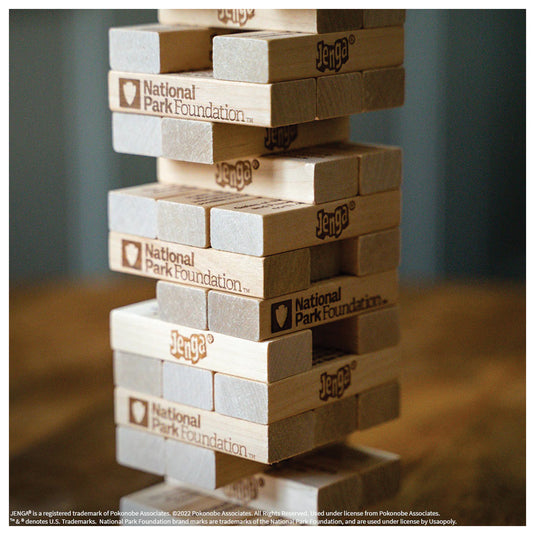 Hasbro Jenga - National Parks Edition: Explore the Great Outdoors!