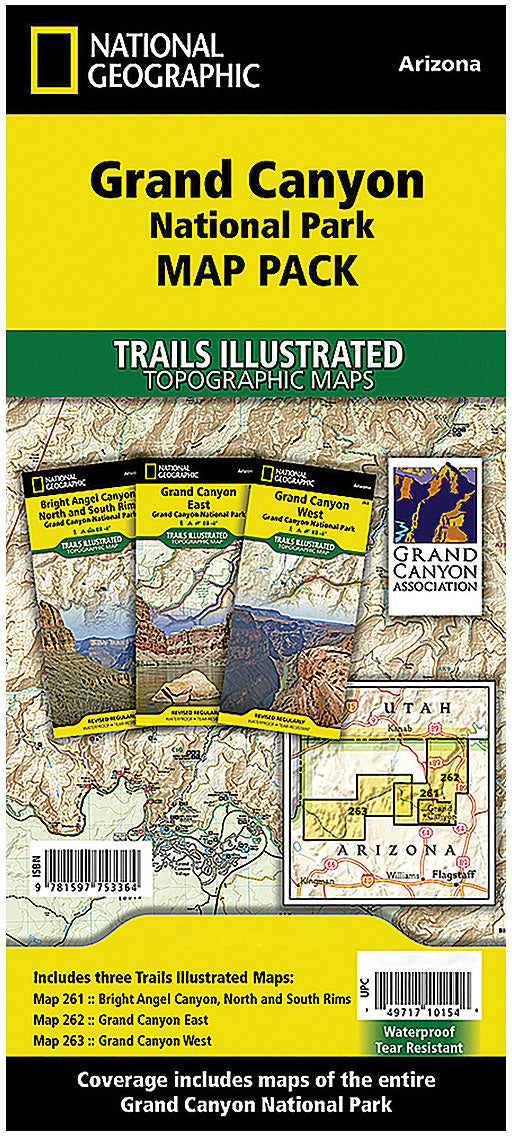 Explore The Grand Canyon National Geographic Map Naturalist Guide B