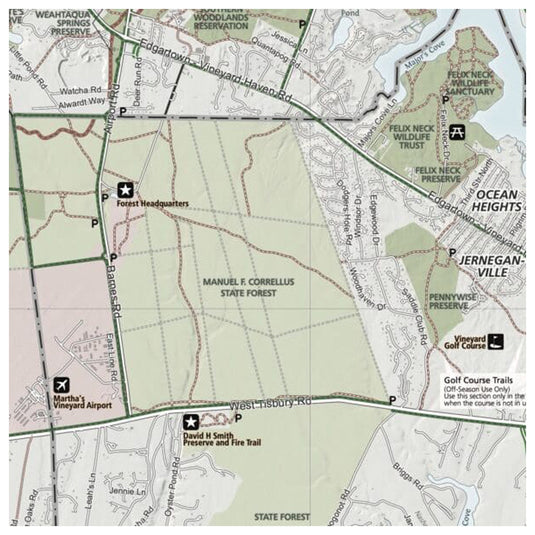 Explore Martha's Vineyard with the Green Goat Trail Map - Your Ultimate Guide to Outdoor Adventure!