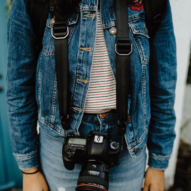 Load image into Gallery viewer, Peak Design Slide Camera Strap - Black: Premium Camera Accessory for Comfort and Security
