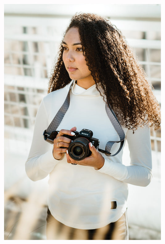 Peak Design Slide Lite Camera Strap - Ash: Comfortable and Stylish Camera Accessory