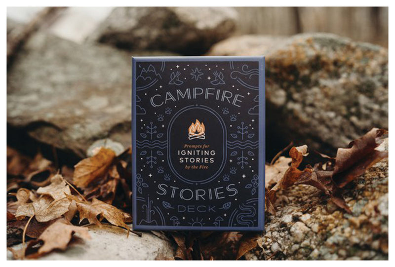 Load image into Gallery viewer, Mountaineers Books Campfire Stories Deck by Ilyssa Kyu: A Collection of Tales to Ignite Your Imagination
