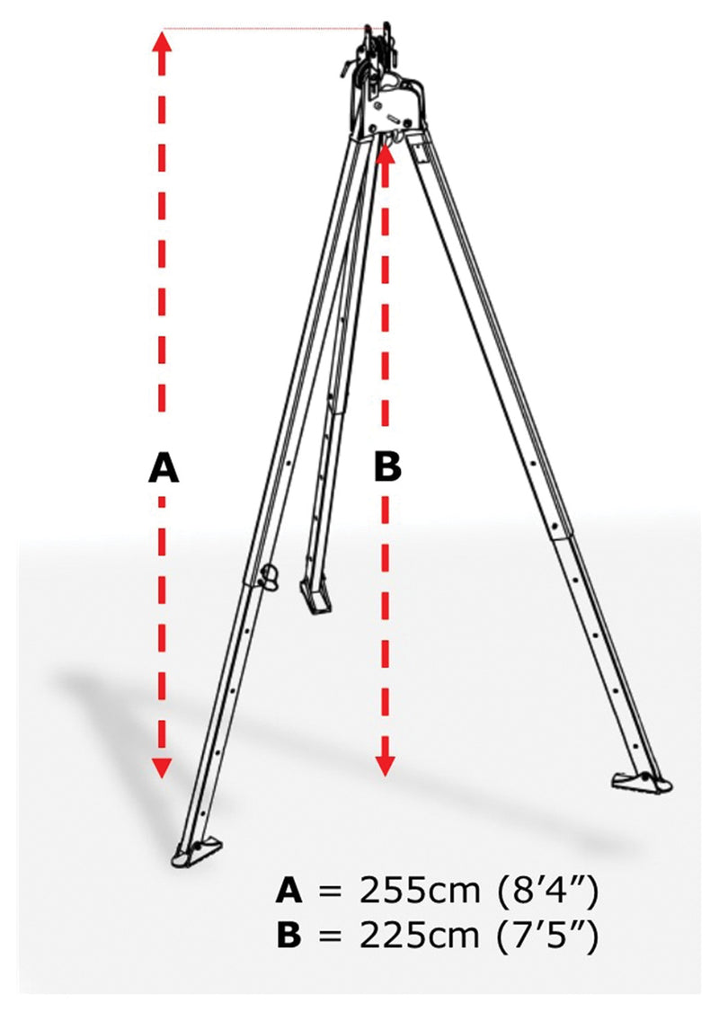 Load image into Gallery viewer, Isc Tripod System with Cast Head - Red
