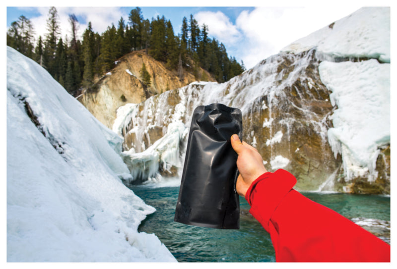 Load image into Gallery viewer, Vapur 0.7L Eclipse Blackout: Collapsible Water Bottle for On-the-Go Hydration
