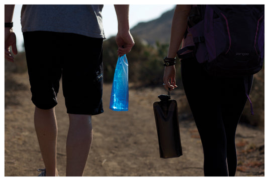 Vapur 0.7L Eclipse Blackout: Collapsible Water Bottle for On-the-Go Hydration