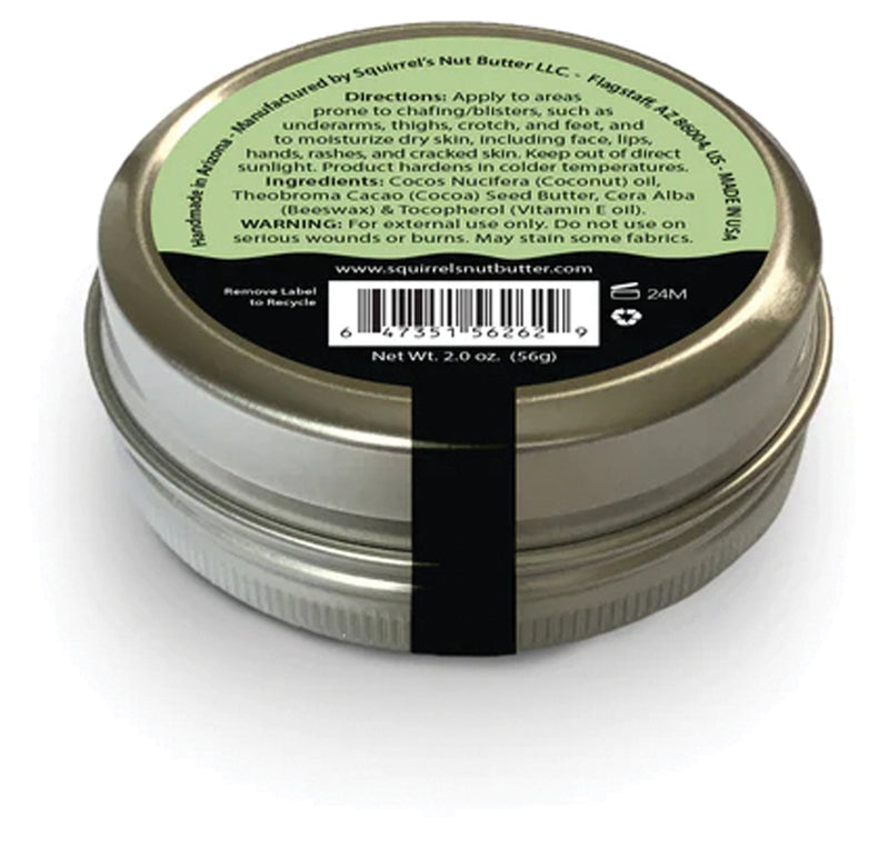 Load image into Gallery viewer, Squirrels Nut Butter Anti Chafe Tin 2.0 Oz - Say Goodbye to Chafing!
