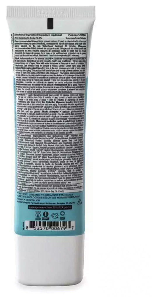 All Good Mineral Face SPF 30 - Natural Sun Protection for Your Skin