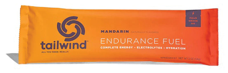 Load image into Gallery viewer, Tailwind Nutrition Endurance Fuel Drink - Mandarin Orange Flavor, Single Serving for Sport &amp; Recovery Pack of  12
