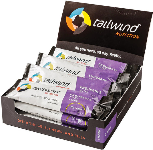 Tailwind Nutrition Endurance Fuel Drink - Berry Singles for Sport & Recovery