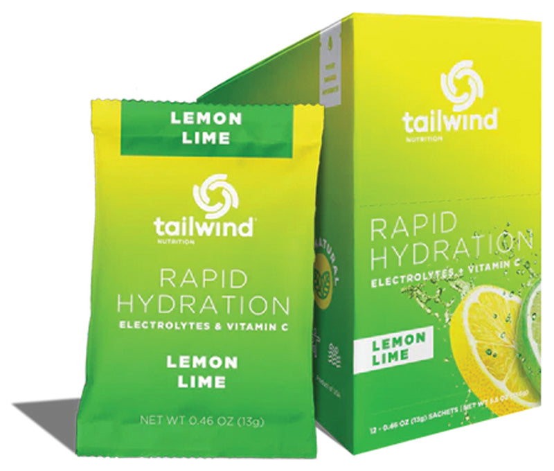 Load image into Gallery viewer, Tailwind Nutrition Rapid Hydration Lem/Lime Electrolyte Drink Mix Pack of  12
