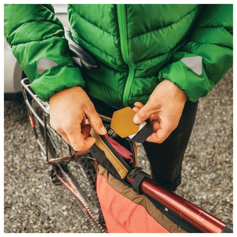 Load image into Gallery viewer, Gear Aid Tenacious Hex Patch - Coyote: Durable Repair Solution for Outdoor Gear
