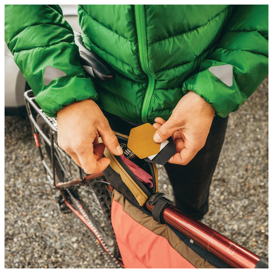 Gear Aid Tenacious Hex Patch - Coyote: Durable Repair Solution for Outdoor Gear