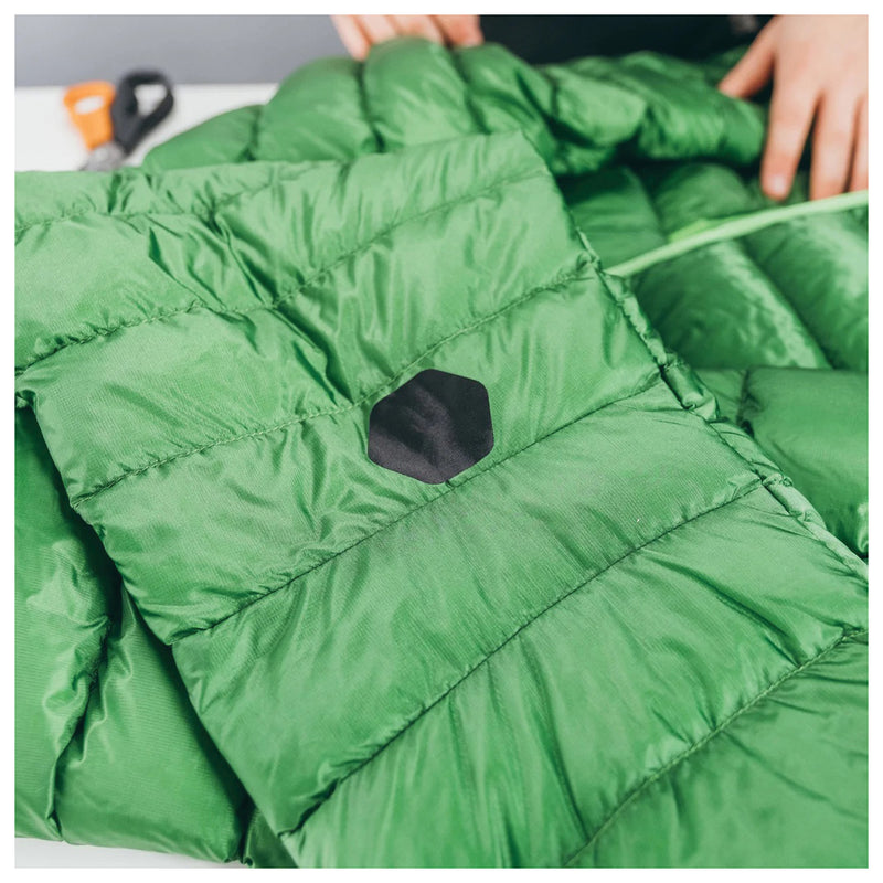 Load image into Gallery viewer, Gear Aid Tenacious Hex Patch - Black: Durable Repair Solution for Outdoor Gear
