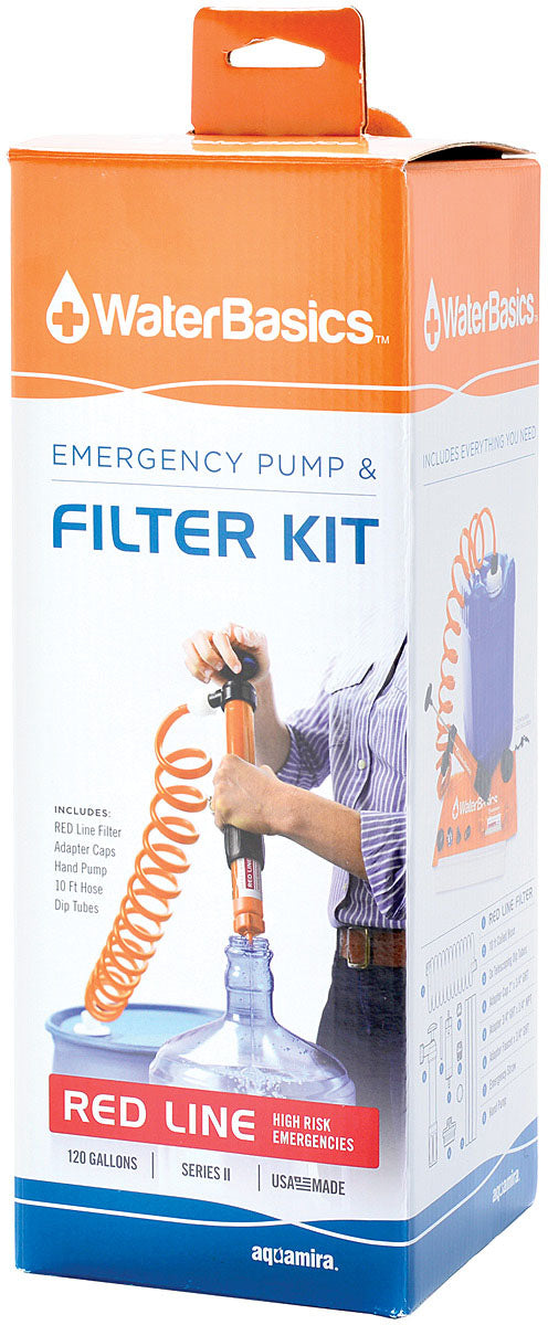 Water Basics Emergency Pump & Filter Emergency Pump & Filter