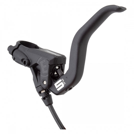 Magura MT5 Disc Brake and Lever - Front or Rear, Hydraulic, Post Mount, Black