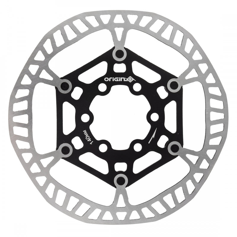 Load image into Gallery viewer, Origin8-SpeedCheck-Two-Piece-Floating-Rotor-Disc-Rotor-Mountain-Bike-Downhill-Bike-Fat-Bike-Hardtail-Bike-Gravel-Bike-Cyclocross-Bike-DSRT0149-Bicycle-Rotor
