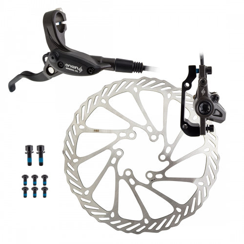 Origin8-Vise-MTB-Rear-Hydraulic-Disc-Brake-Kit-Disc-Brake-&-Lever-Mountain-Bike-HBSL0110-MTB-Flat-Bar-Disc-Brakes