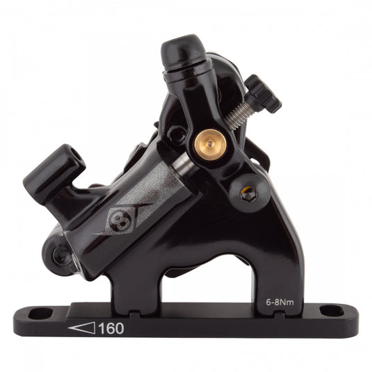 Origin8 Vise Road Hydraulic/Mechanical Flat Mount Disc Brake Front & Rear Set High-Performance Brake Calipers for Road & Gravel Bikes