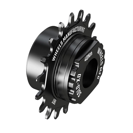 Wheels Manufacturing SOLO-XD XD/XDR Single Speed Conversion Kit - 18t, For SRAM XD/XDR Freehub, Black