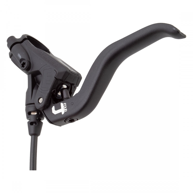 Load image into Gallery viewer, Magura MT4 Disc Brake and Lever - Front or Rear, Hydraulic, Post Mount, Black
