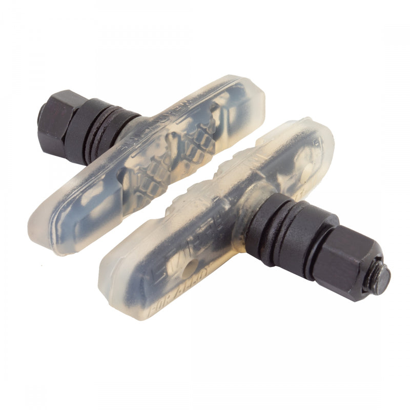 Load image into Gallery viewer, Rant Spring Brake Pads 70mm Pair High-Performance Clear Tacky Brake Shoes with Alloy Reinforcement
