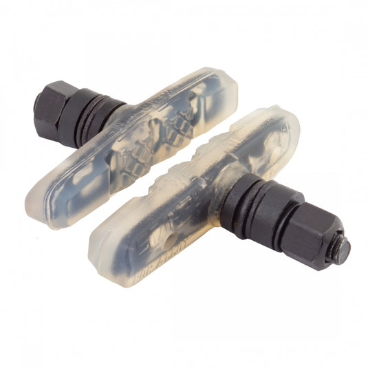 Rant Spring Brake Pads 70mm Pair High-Performance Clear Tacky Brake Shoes with Alloy Reinforcement