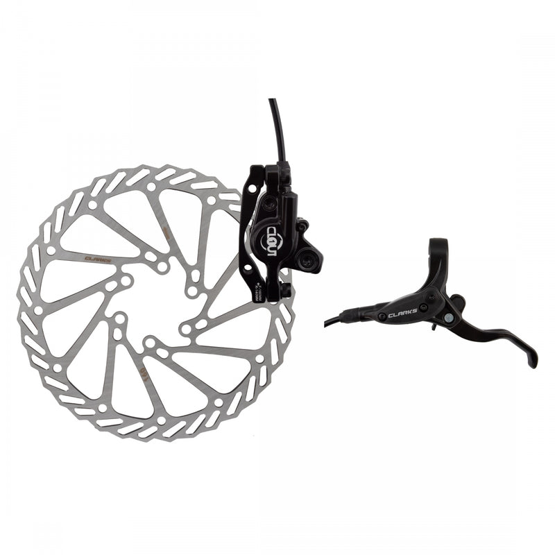 Load image into Gallery viewer, Clarks-Clout-1-Hydraulic-Disc-Brake-Kit-Disc-Brake-&amp;-Lever-Hybrid-comfort-Bike--Road-Bike--Mountain-Bike_HBSL0127

