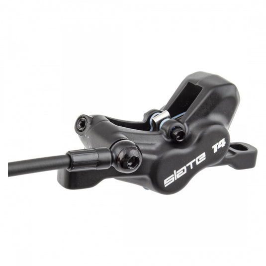 TRP Slate T4 Disc Brake and Lever - Rear, Hydraulic, Post Mount, Black