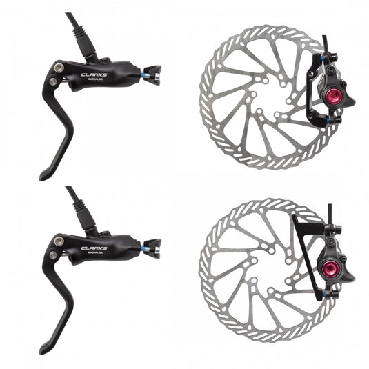 Clarks-M3-Hydraulic-Disc-Brake-Disc-Brake-&-Lever-DBKL0380-MTB-Flat-Bar-Disc-Brakes