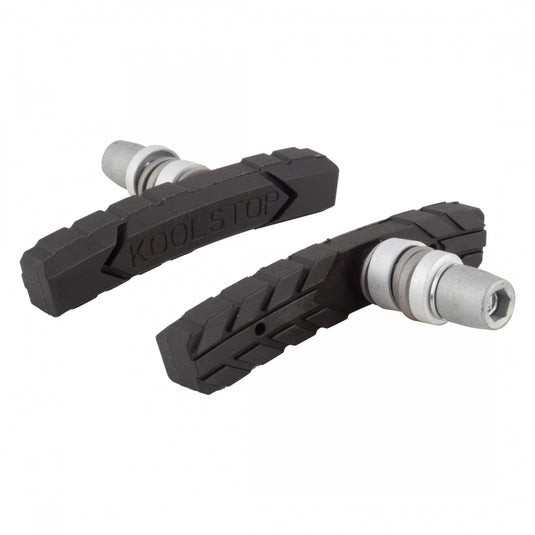 Koolstop AT Threaded Brake Pads - Premium All-Terrain Bicycle Brake Shoes for 24-29" Wheels