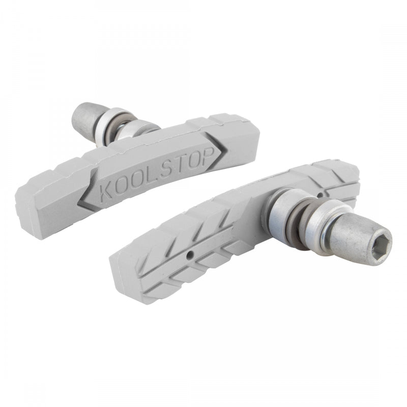 Load image into Gallery viewer, Koolstop AT Threaded Brake Pads Pair All-Terrain Bicycle Brake Shoes for 24-29" Wheels
