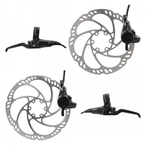 Magura-MTC4-Brake-Set-Disc-Brake-&-Lever-Mountain-Bike-Road-Bike-DBKL0571-MTB-Flat-Bar-Disc-Brakes