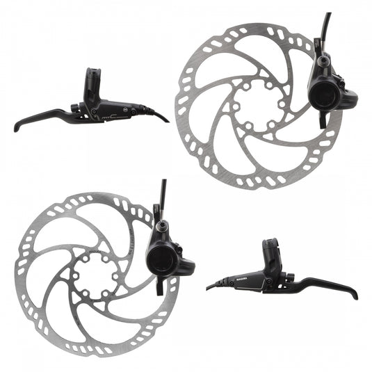 Magura-MTC4-Brake-Set-Disc-Brake-&-Lever-Mountain-Bike-Road-Bike-DBKL0571-MTB-Flat-Bar-Disc-Brakes