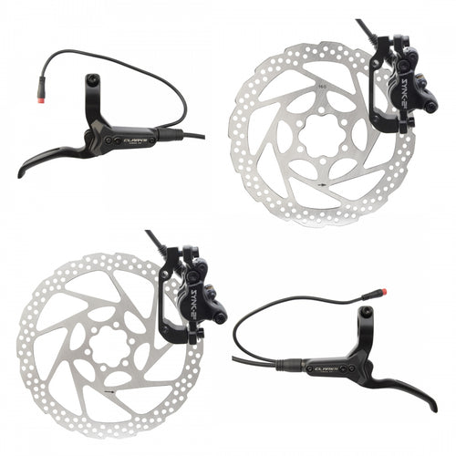 Clarks-SYNC-2E-Hydraulic-Brake-Disc-Brake-&-Lever-DBKL0579-MTB-Flat-Bar-Disc-Brakes