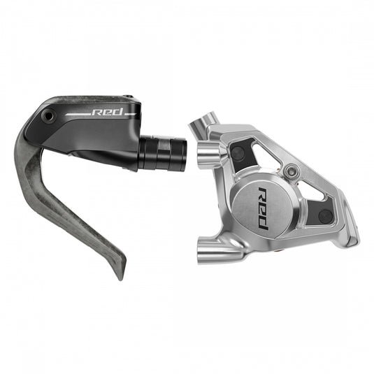SRAM Red E1 Aero Road Hydraulic Disc Brake Front & Rear Flat Mount Carbon Calipers | High-Performance, Lightweight, Time Trial & Triathlon Compatible