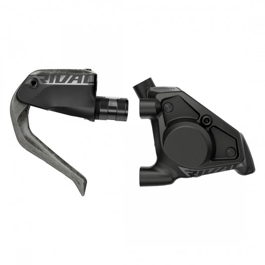 SRAM Rival E1 Aero Hydraulic Disc Brake Front & Rear Flat Mount Set Carbon, Precision Performance for TT & Triathlon