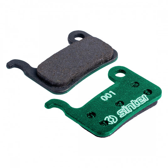 Shimano A-Type 2-Piston Sinter Disc Brake Pads Green, High-Performance, Silent Braking