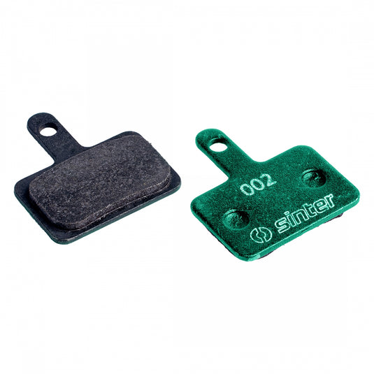 Sinter GREEN s2032 Disc Brake Pads Bundle for Shimano, Clarks, Deore with Silent, High-Bite Organic Compound